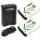 Wasabi Power Battery (2-Pack) and Dual Charger for Sony NP-BX1