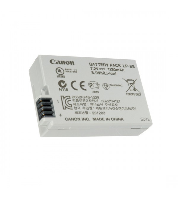 Canon Battery LP-E8 For EOS 550D / 600D / 650D / 700D