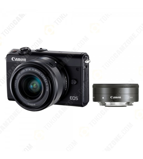 Canon EOS M100 Kit f/3.5-6.3 IS + 22mm STM
