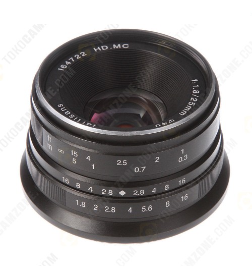 7Artisans 25mm f/1.8 APS-C For Fuji