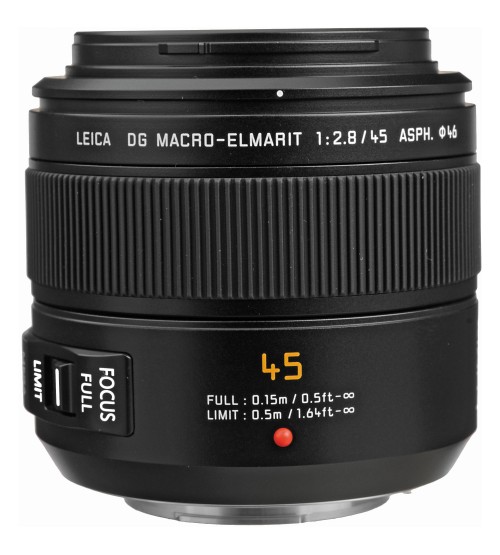 Panasonic Leica DG Macro-Elmarit 45mm f/2.8 ASPH MEGA O.I.S (H-ES045E) (Promo Cashback Rp 500.000)