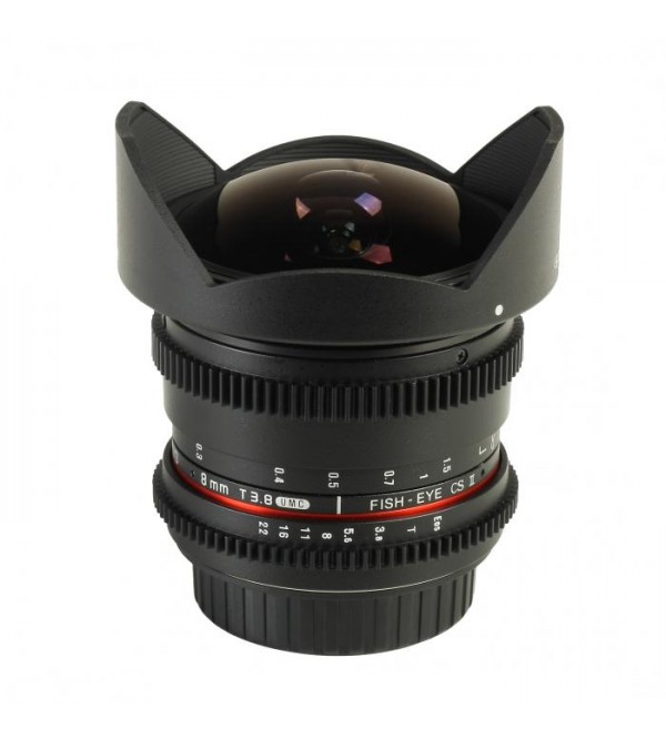 Samyang For Nikon 8mm T3 8 Umc Fish Eye Cs Ii Vdslr Hood Detachable Samyang For Nikon 8mm T3 8 Umc Fish Eye Cs Ii Vdslr Detachable Hood