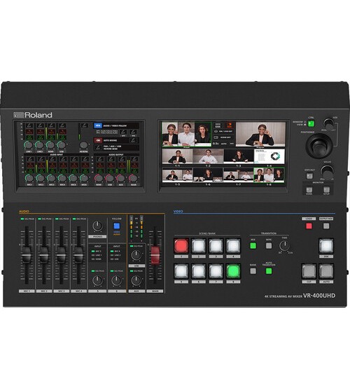 Roland VR-400UHD 4K Streaming AV Mixer