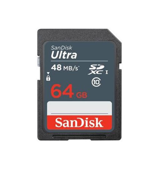 SDSDUNB-064G SanDisk Ultra SDXC UHS-I Class 10 48MB/s 64GB