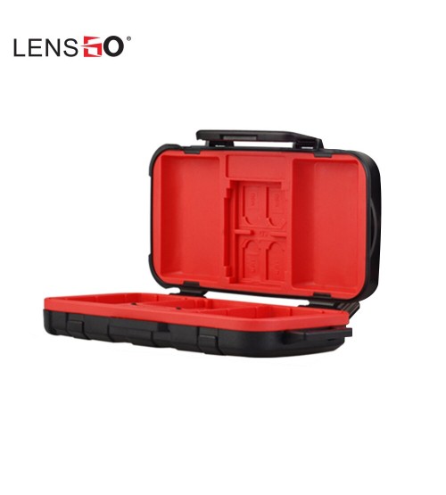 LensGo D850 Waterproof Memory Card and Battery Case