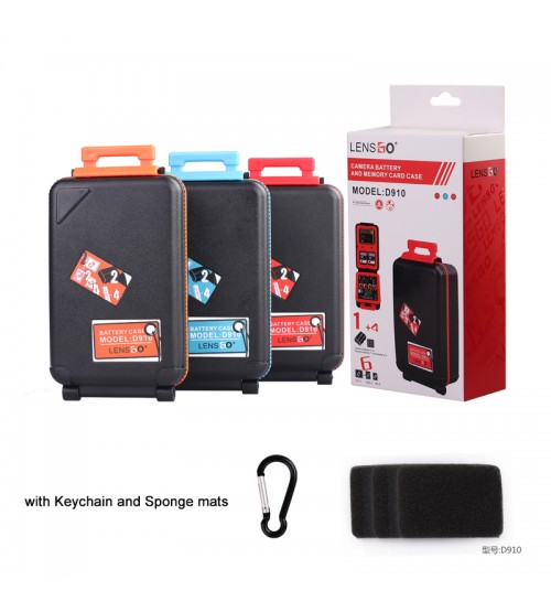 LensGo D910 Waterproof Memory Card and Battery Case