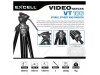 Excell Professional Video Tripod VT-100